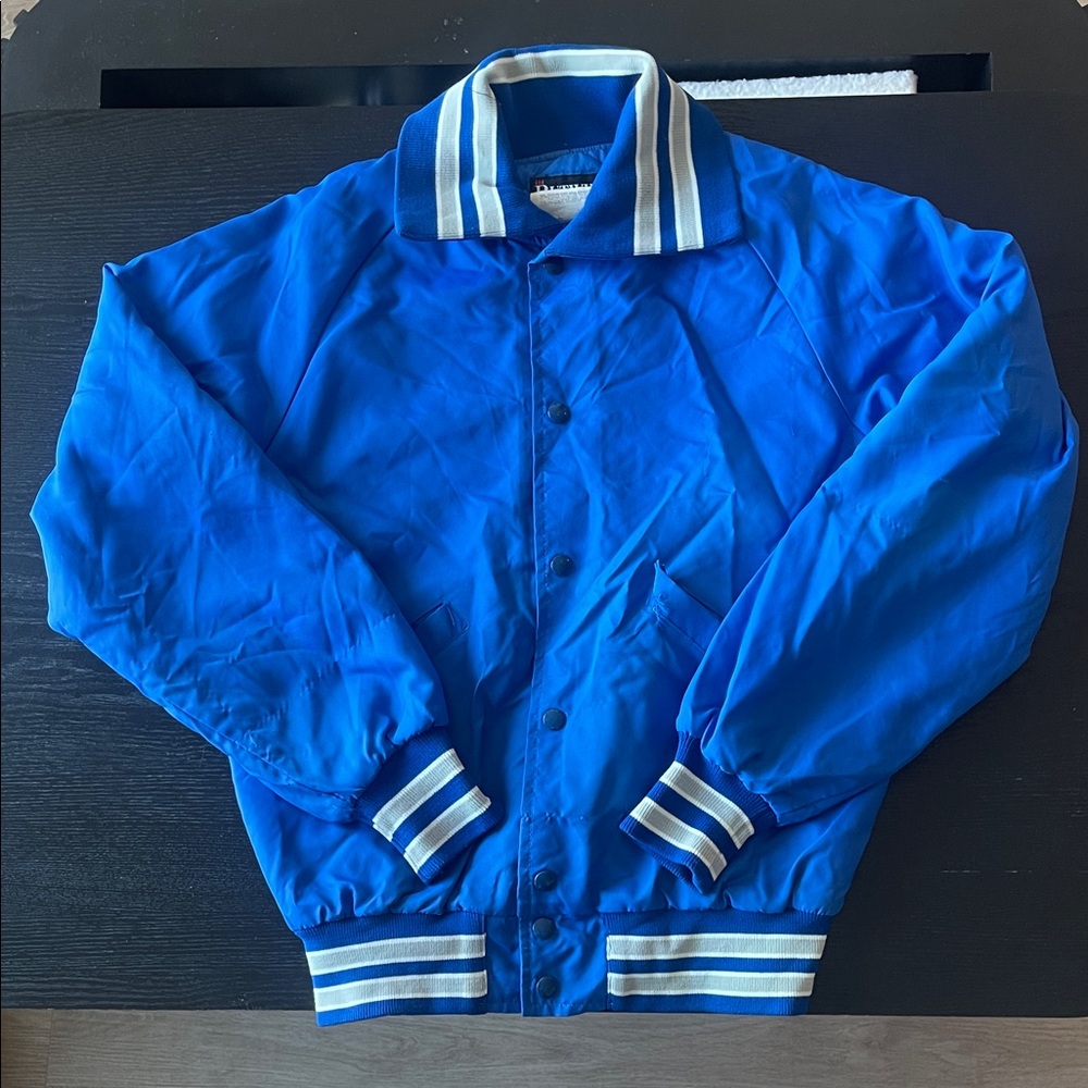 Royal Blue Bomber Jacket